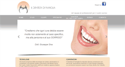 Desktop Screenshot of ildentistadifamiglia.it